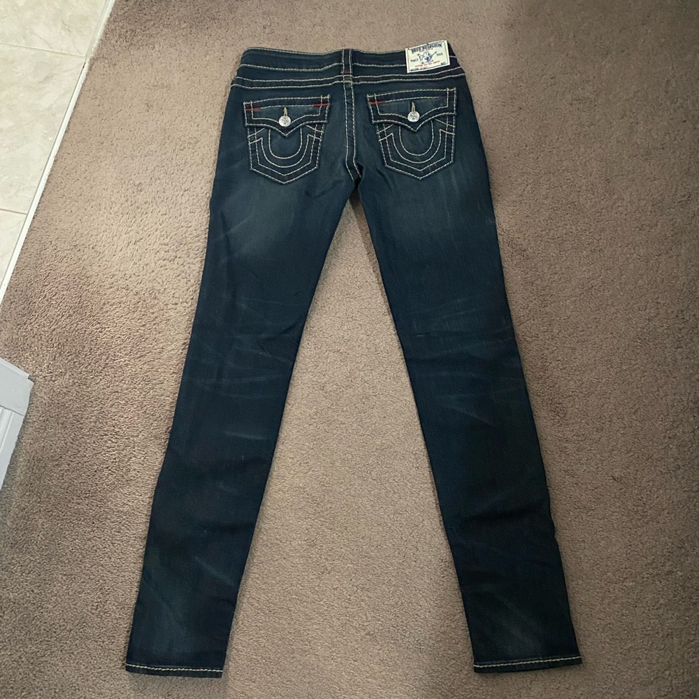 Womens true religion size 27 skinny jeans